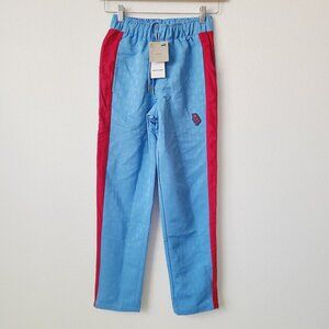 Puma Dapper Dan T7 Monogram Track Pants 620866-27 Size XS Blue